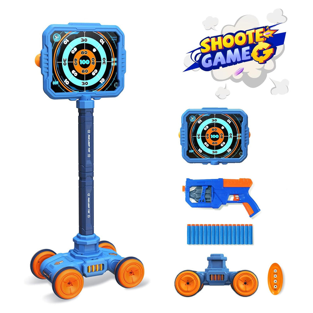 مسدس مع لعبة هدف الرماية