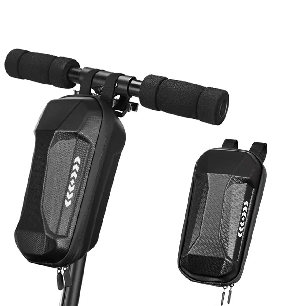 حقيبة تخزين أمامية مقاومة للماء للدراجة والسكوتر الكهربائي - هيكل صلب