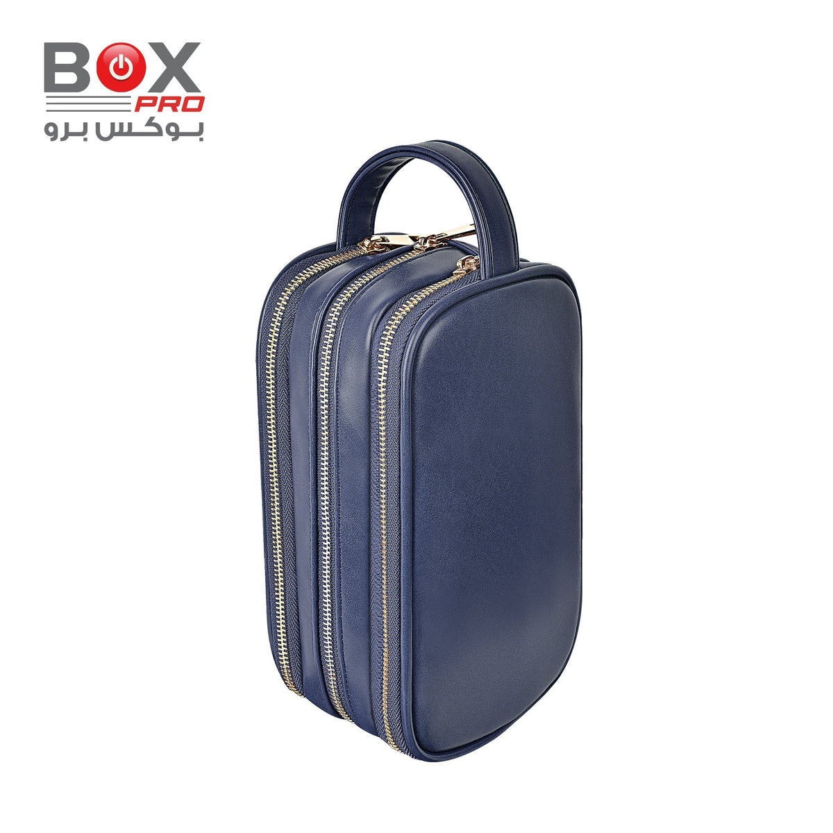 بوكس برو – Salem Lux حقيبة سفر  بثلاثة جيوب – أزرق