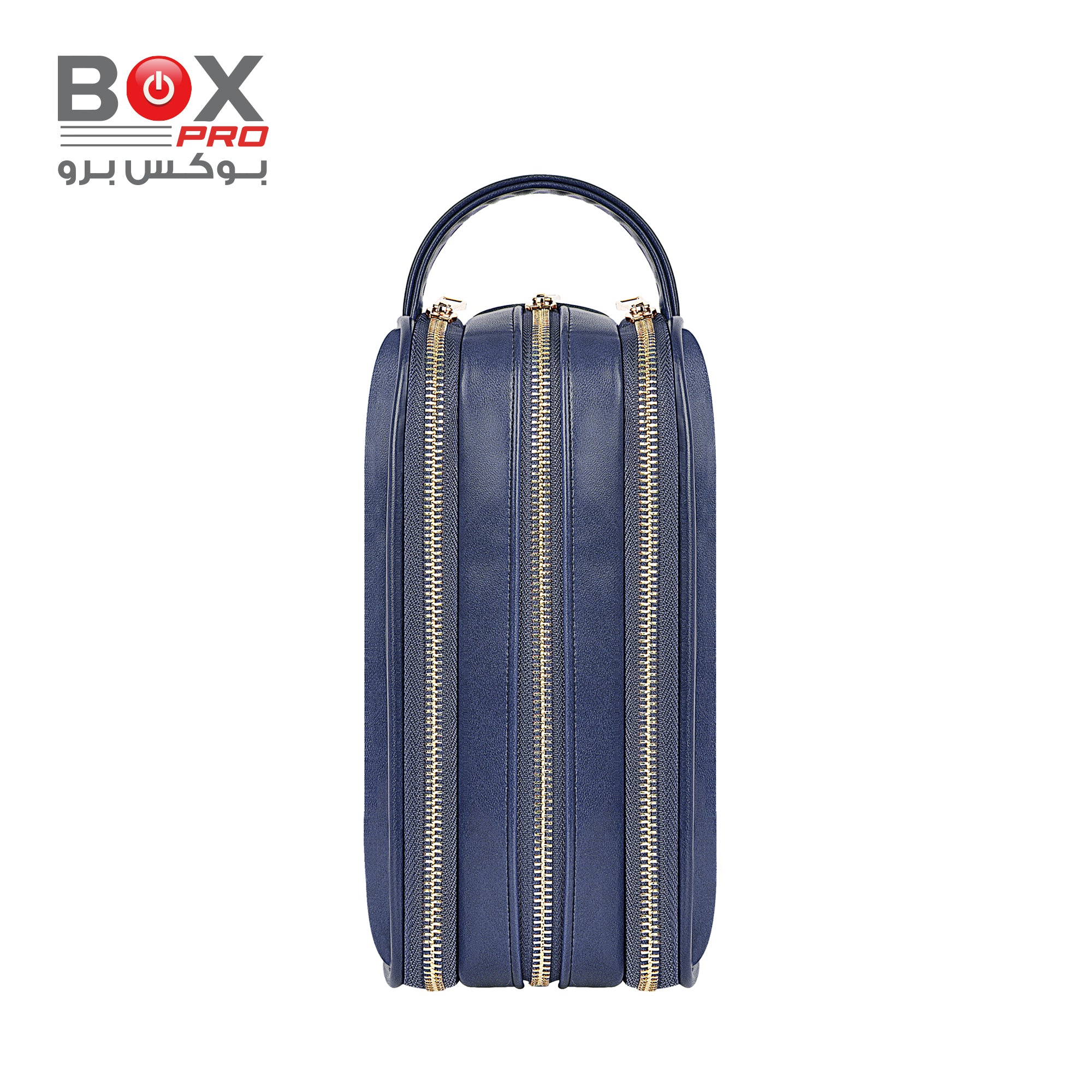بوكس برو – Salem Lux حقيبة سفر ضد السرقة بثلاثة جيوب – أزرق