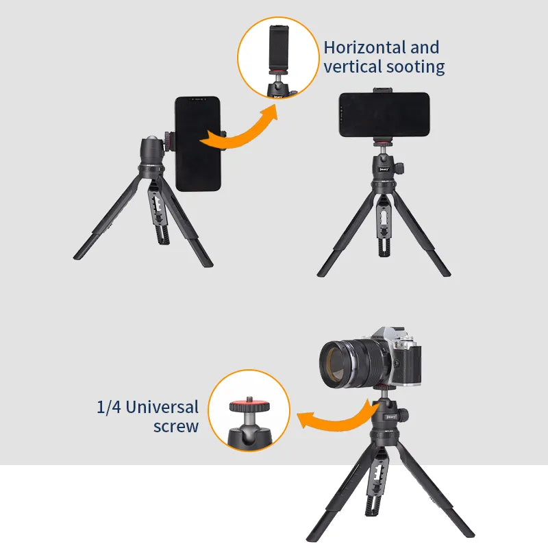 Jmary MT-30 حامل كاميرا  ثلاثي القوائم صغير قابل للتمديد