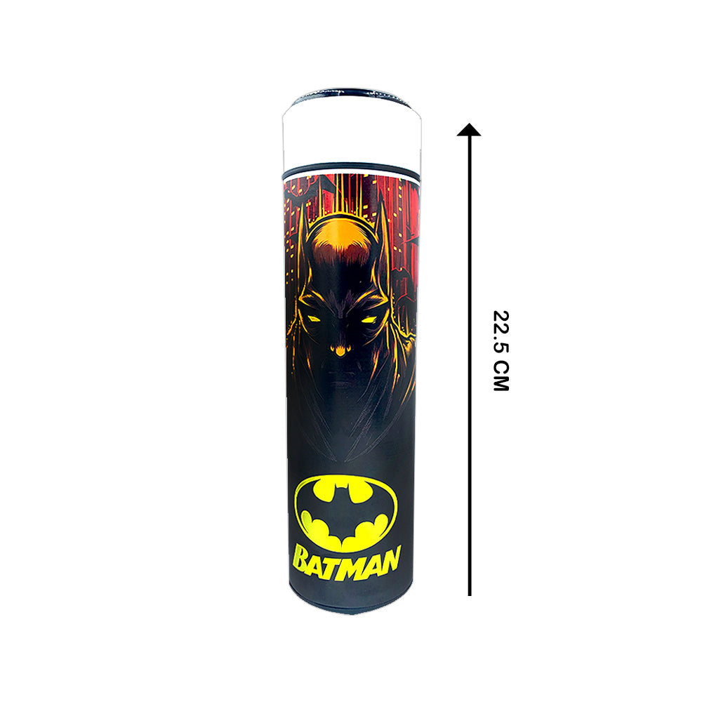 Batman LED Smart Thermos Water Bottle 500ML