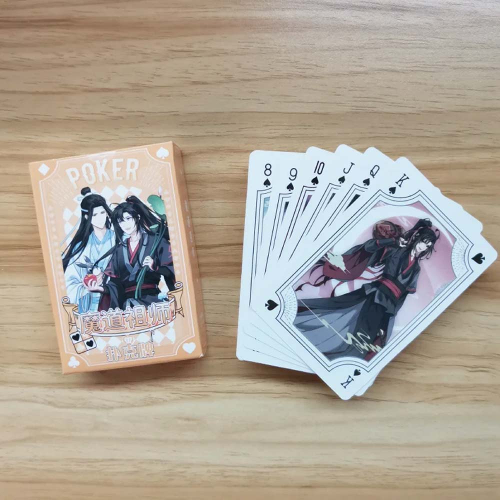 Anime Poker Cards Set 54 sheets