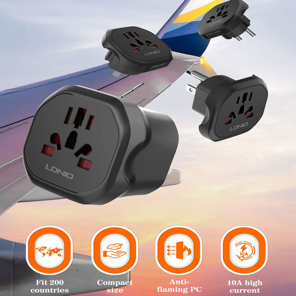 LDNIO Z7 Travel adapter conversion socket
