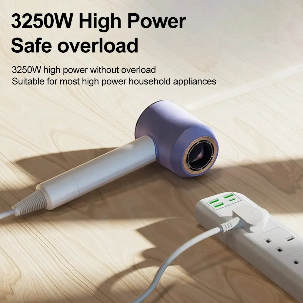 Intelligent Multi Hole Plug 2-meter USB Switch 3250W