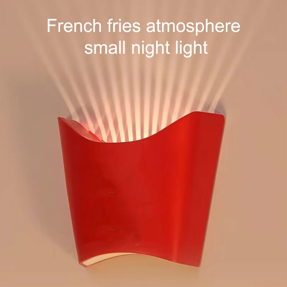 Wireless LED French Fries Night Light