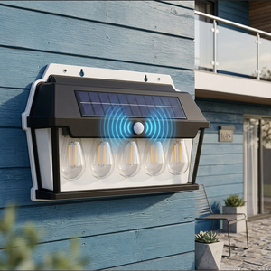 مصباح حائط يعمل بالطاقة الشمسية 65 واط