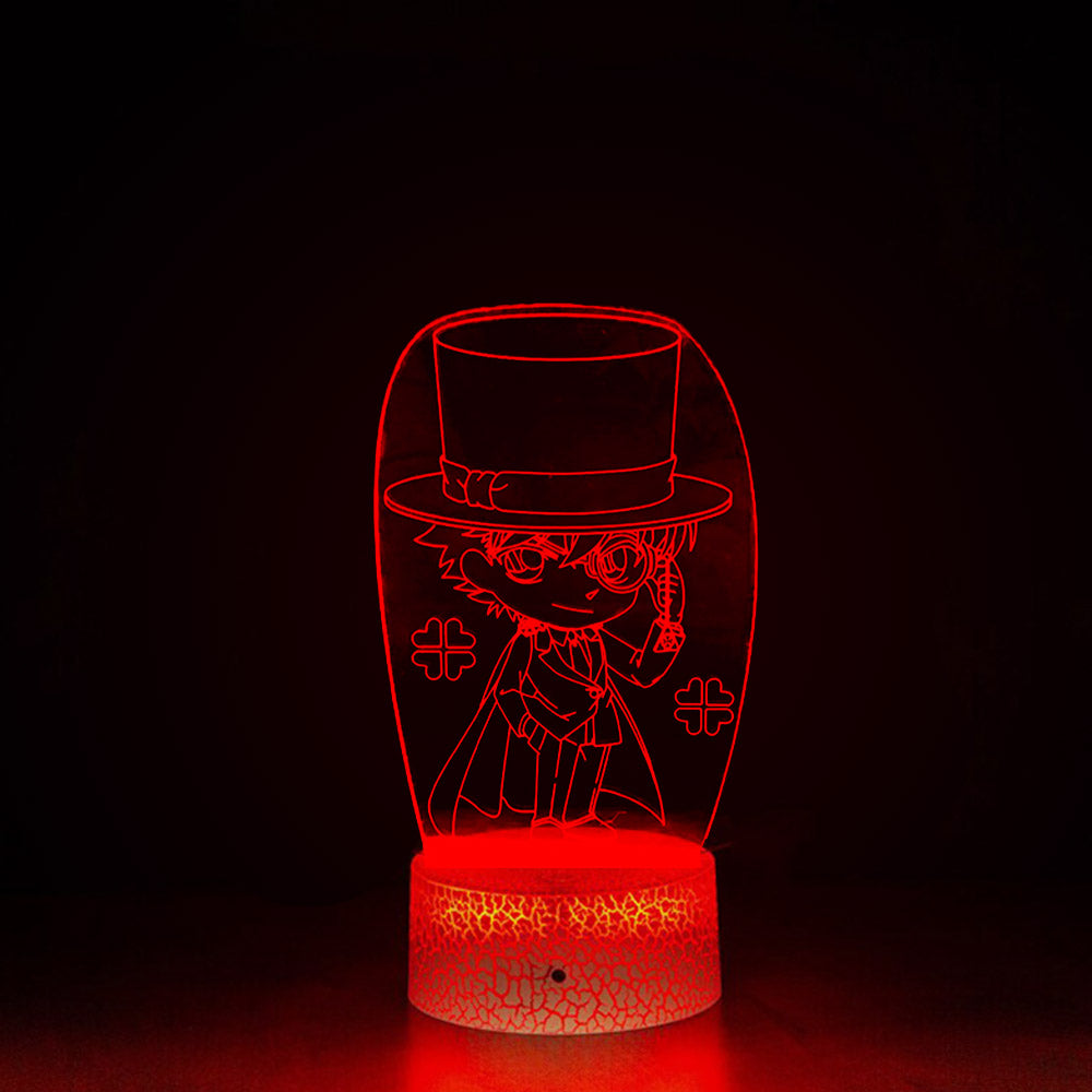 3D Illusion Lamp Anime Cute Detective Conan
