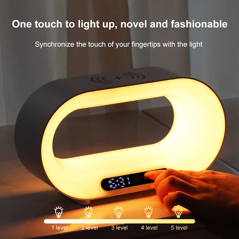 Smart ambient lighting with wireless charging