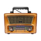 جهاز Meier M-1806bt محمول بثلاث نطاقات AM FM Sw، طقم صوت محمول