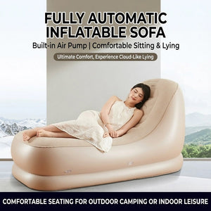 أريكة قابلة للنفخ مع مضخة هواء مدمجة