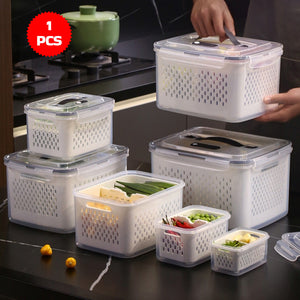 صندوق تخزين محكم الإغلاق مع غطاء صمام هواء