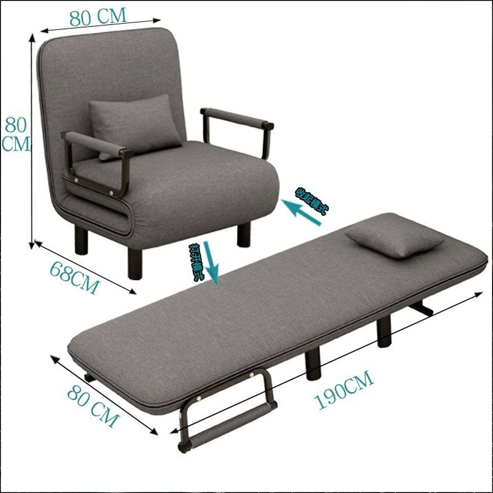 أريكة و سرير متعددة الوظائف 3 في 1 قابلة للطي