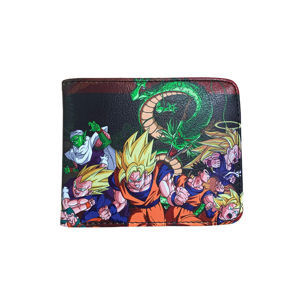 Dragon Ball Z Saiyans Printed PU Leather Wallet