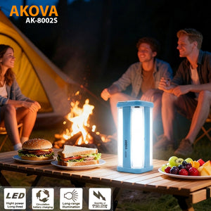 مصباح يدوي يعمل بالطاقة الشمسية AK-8002S