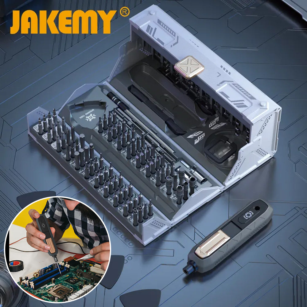 JAKEMY JM-8192 - صندوق أدوات مفك براغي 180 في 1