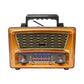 جهاز Meier M-1806bt محمول بثلاث نطاقات AM FM Sw، طقم صوت محمول