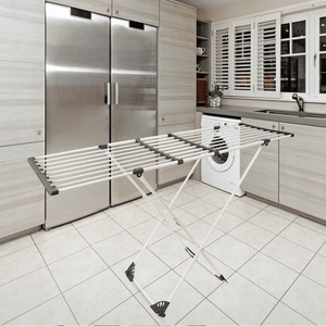 حامل تجفيف ملابس قابل للطي