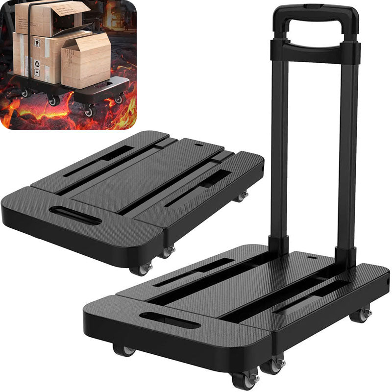 folding hand trolley, loading up to 225 kg /6wheels