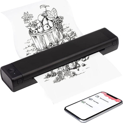 Phomemo M08F A4 Paper Printer - Black