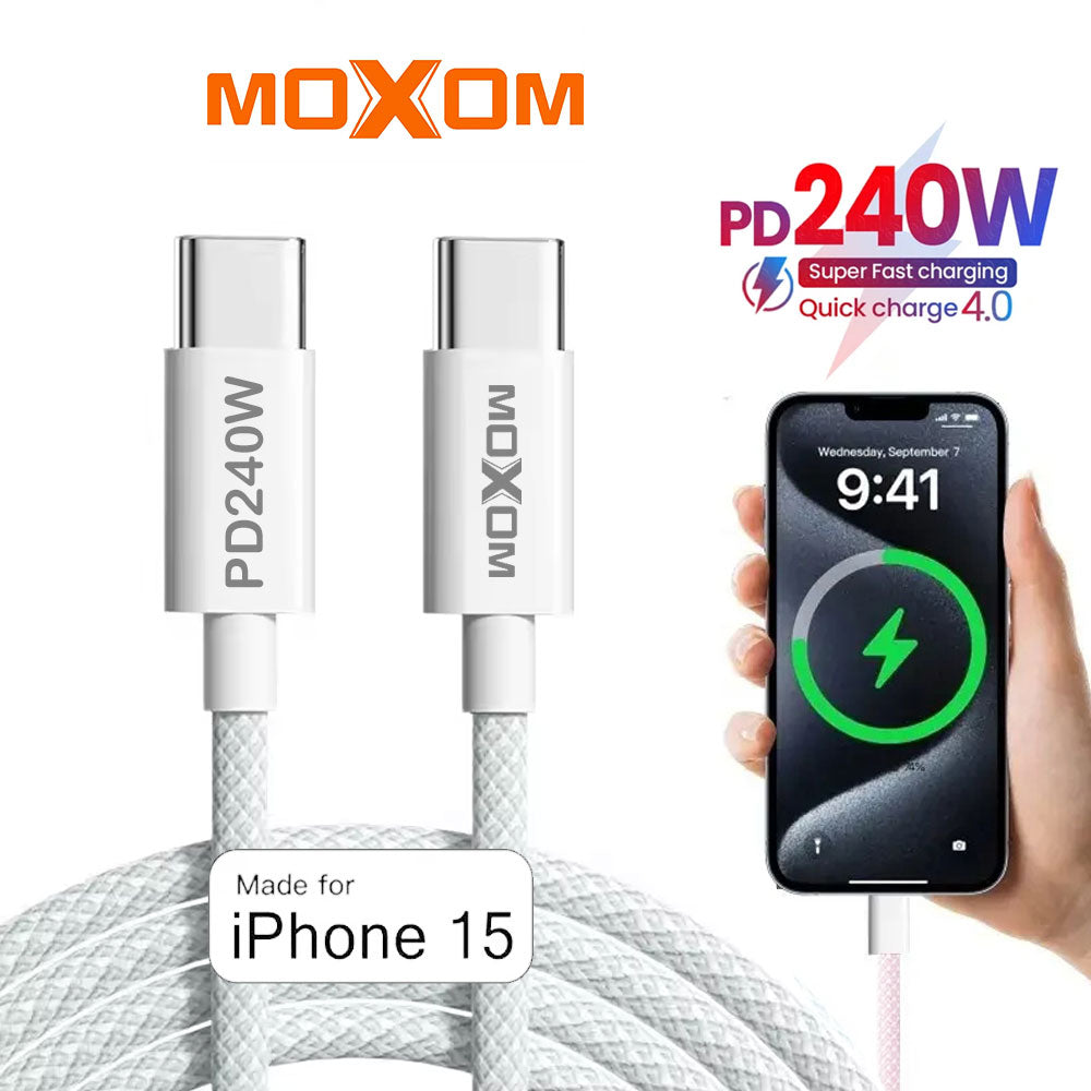 موكسوم LX-CB908 من النوع C إلى USB-C PD240W