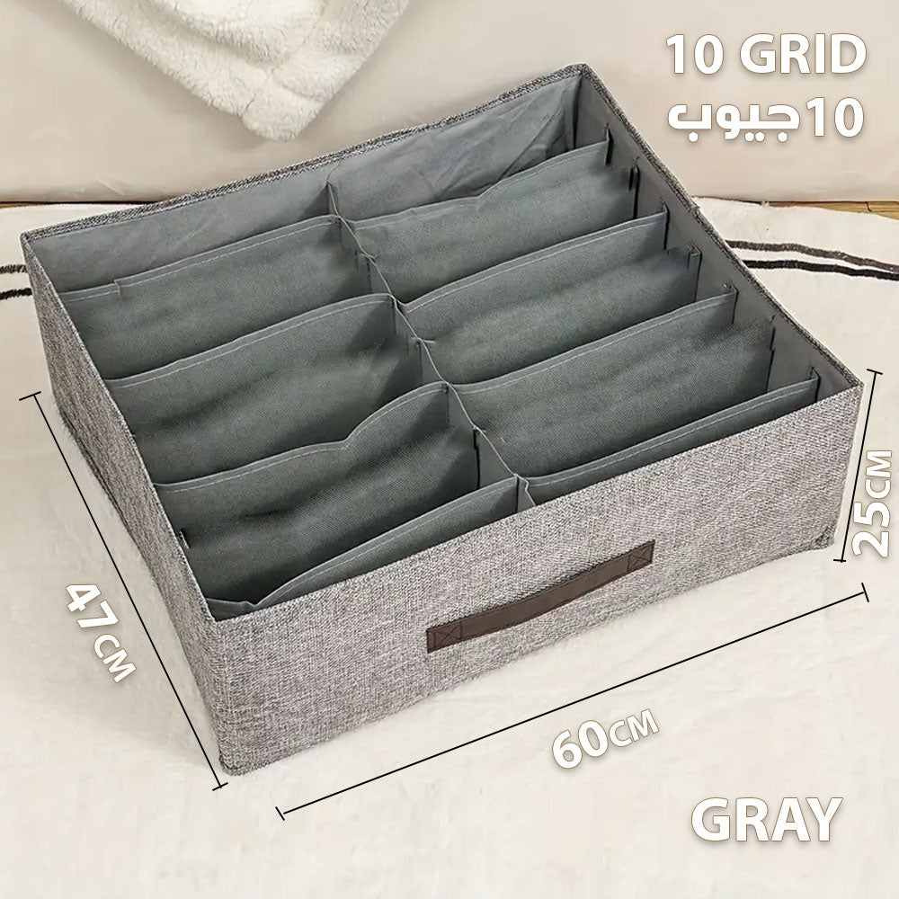 Large Capacity Storage Box 10 Pocket