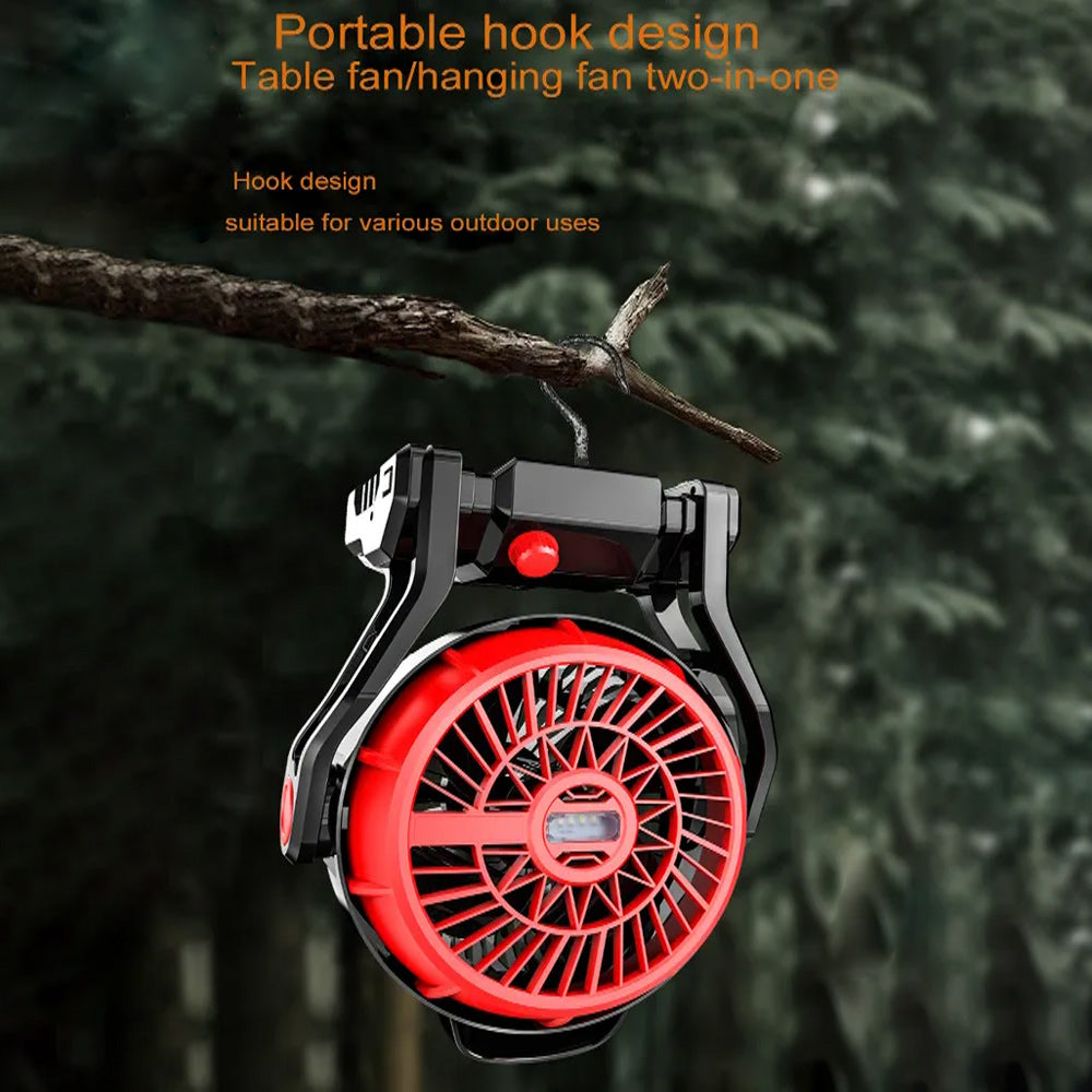 Outdoor Camping Fishing Picnic Portable Air Circulation Fan