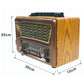 جهاز Meier M-1806bt محمول بثلاث نطاقات AM FM Sw، طقم صوت محمول