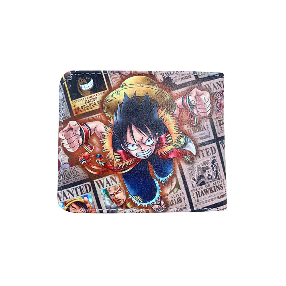 One Piece Luffy PU Leather Wallet