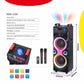 Ndr-1100 Double 10 Inch 60W LED Lights Party Speaker