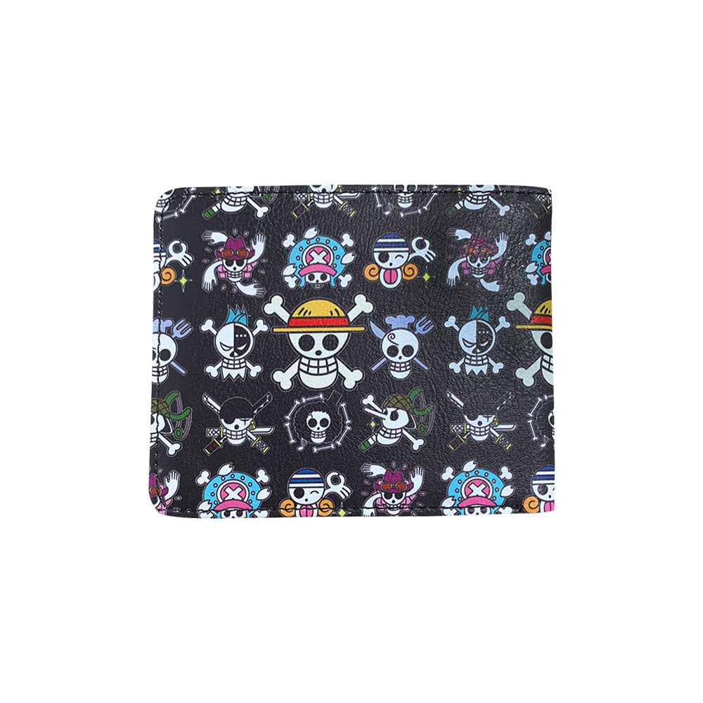 One Piece Flag Symbols PU Leather Wallet