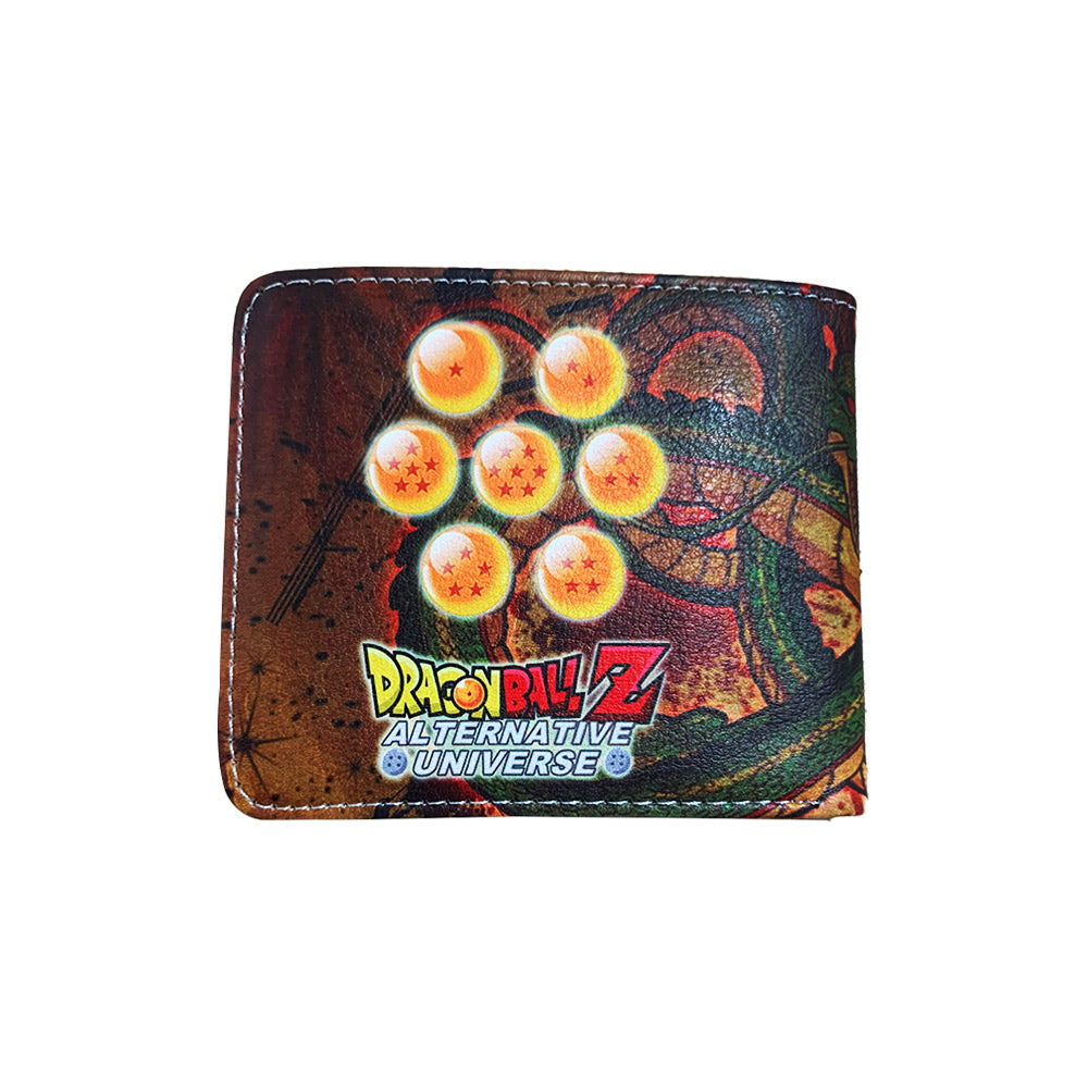 Dragon Balls Printed PU Leather Wallet