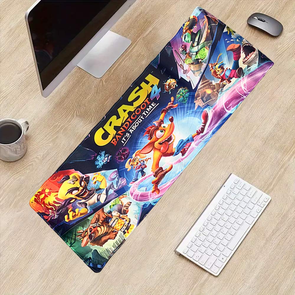 Crash bandicoot 4 Batman Printed Mouse Pad