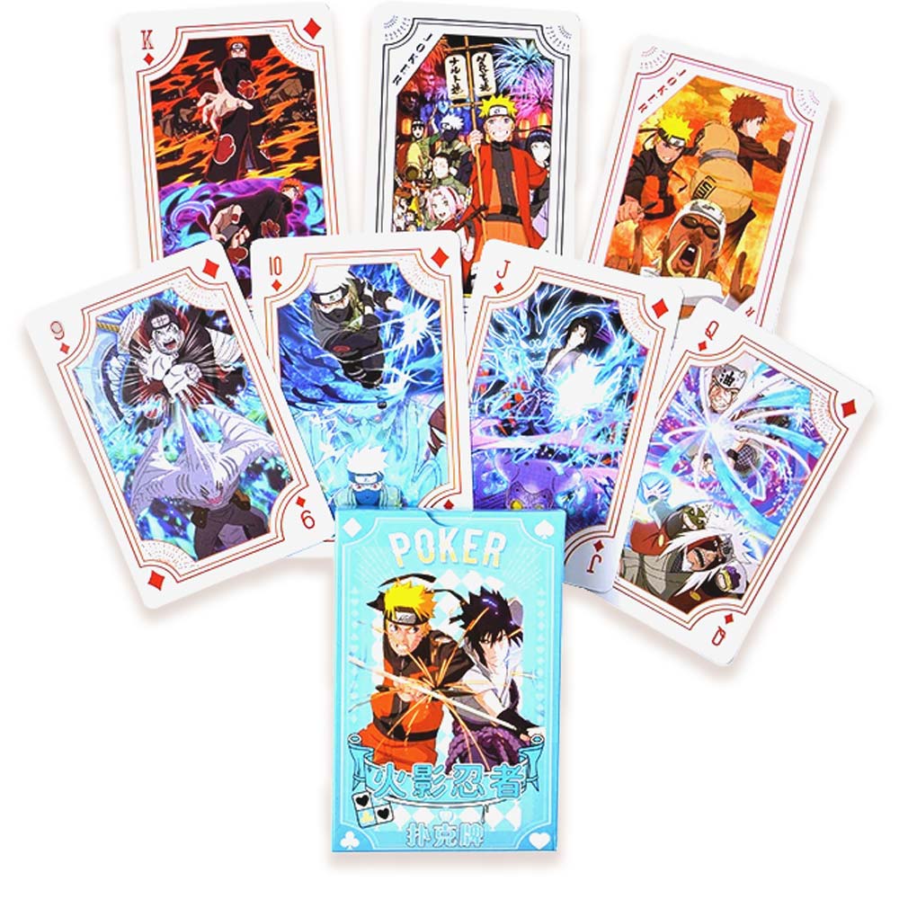 Anime Poker Cards Set 54 sheets