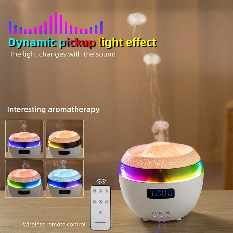 Dynamic Aroma Diffuser Colorful Led Lamp 300ml