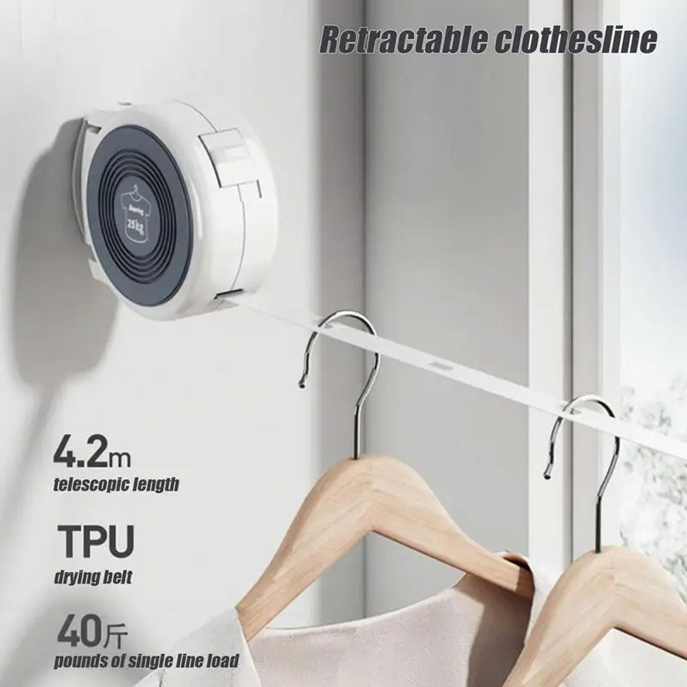 Long retractable clothesline 4.2Meter