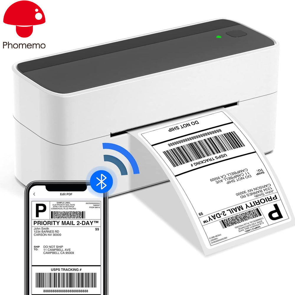 Phomemo PM-241-BT Printer Wireless Thermal / Black+White