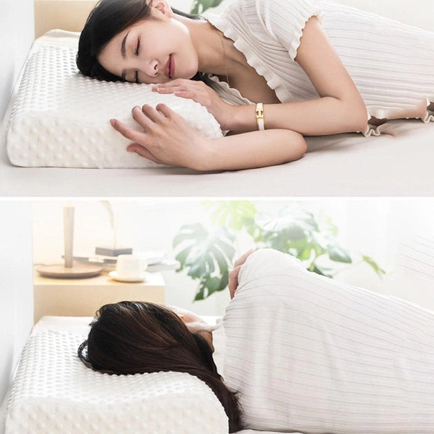 Luxurious foam pillow for a comfortable sleep