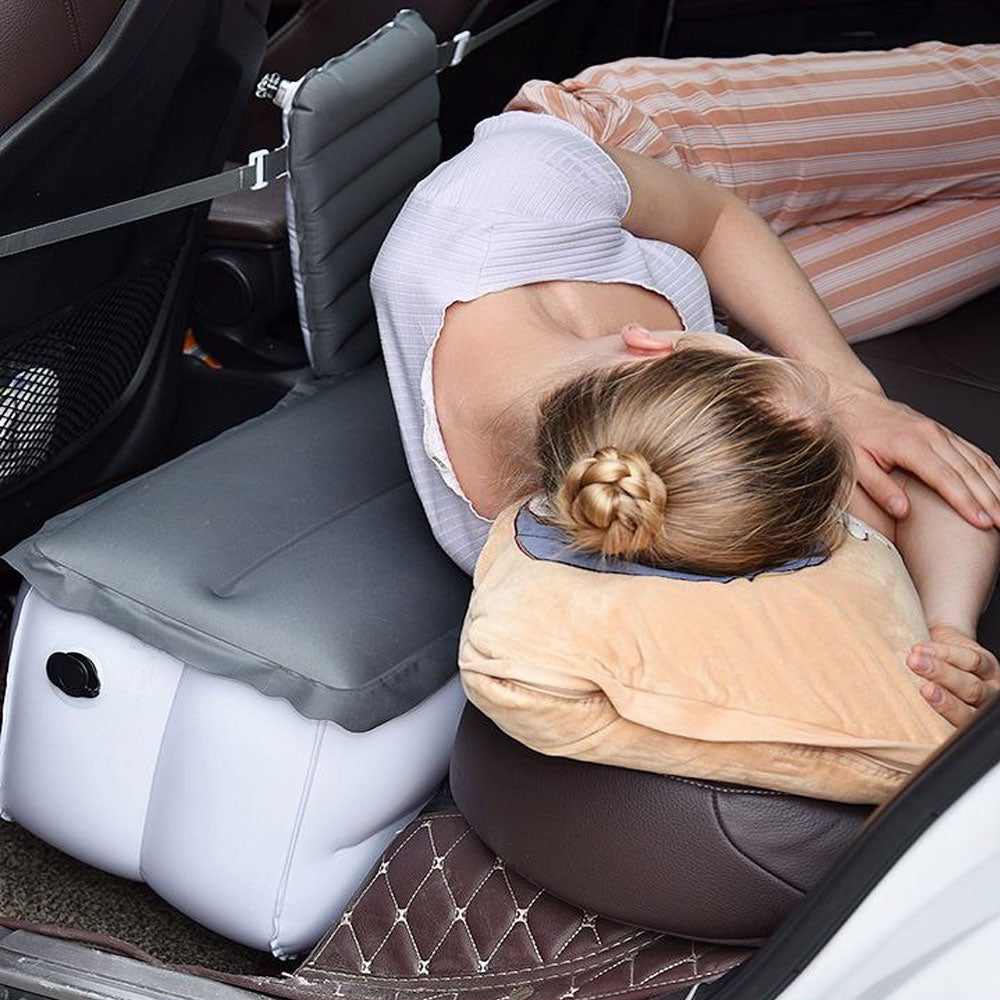 سرير سفر قابل للنفخ للمقعد الخلفي للسيارة