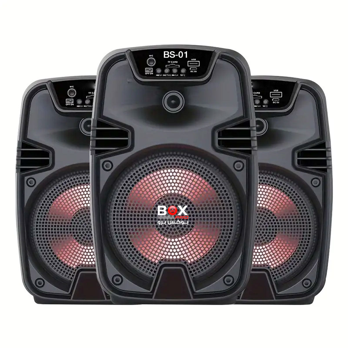 BoxPro 6.5 Inch Portable Sudio System Bluetooth speakers BS01