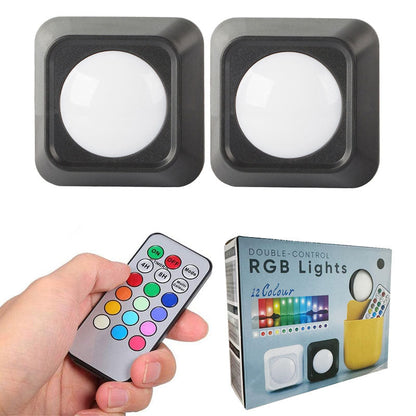 مصابيح LED بألوان مختلفة