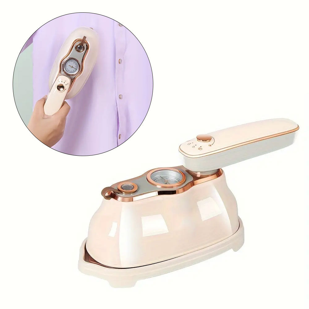 Portable steam iron for home and travel