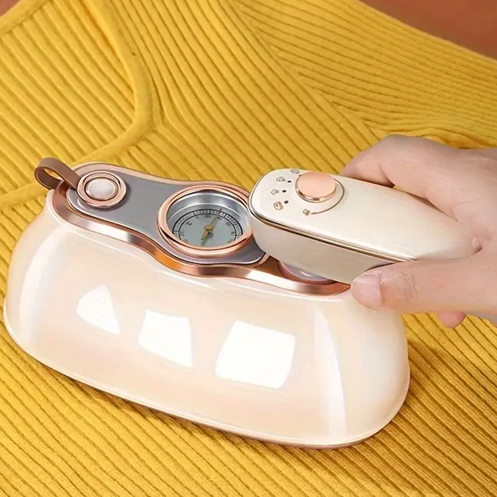 Portable steam iron for home and travel