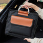 Foldable car trunk storage box
