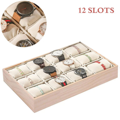 صندوق منظم للساعات 12 فتحة