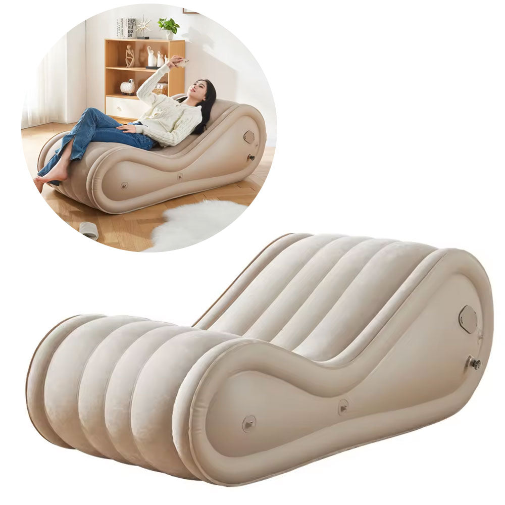 Portable inflatable air sofa