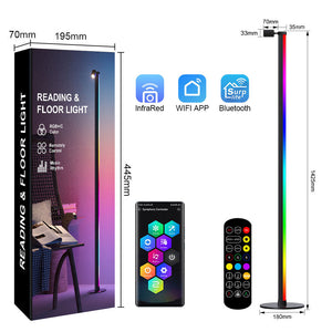 مصباح أرضي LED قابل للفصل مع ضوء كشاف