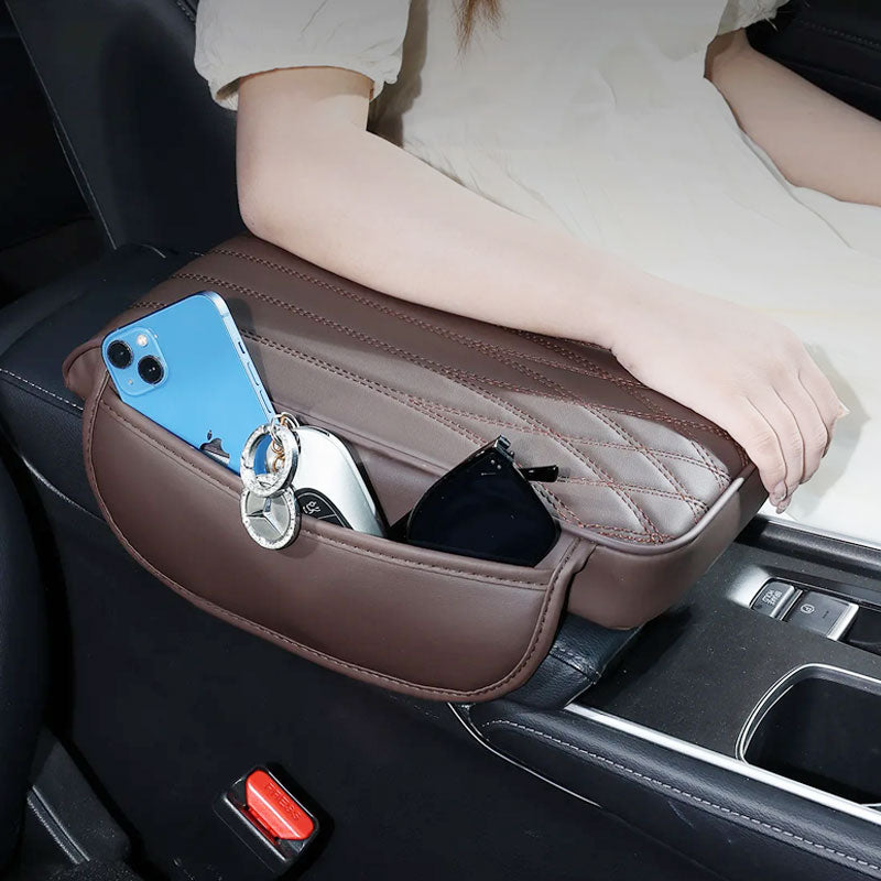 Auto armrest box cover is waterproof