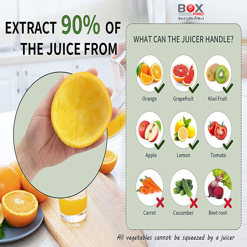 BoxPro 02 Professional citrus juicer