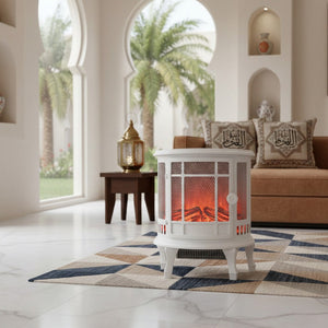 ديكور إضاءة مدفأة الحطب